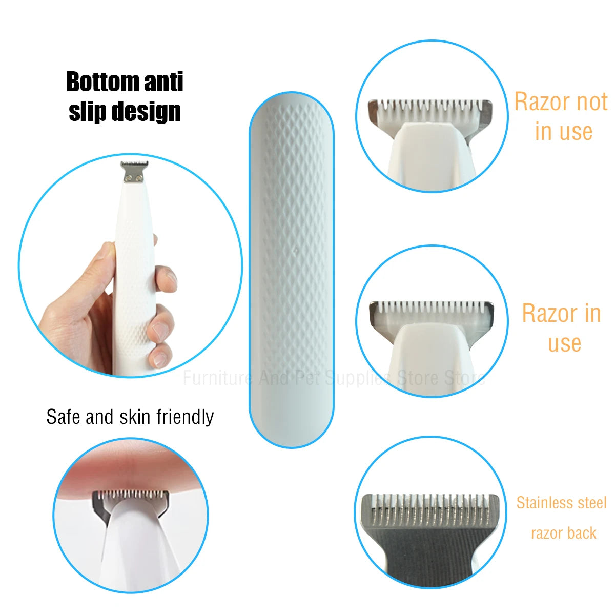 Paw Trimmer with LED Light