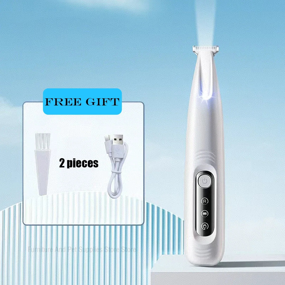 Paw Trimmer with LED Light
